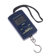 DHL 200 шт 40 кг 0,01 электронный подвесной рыболовный Чемодан карман Портативный цифровые весы(Цвет: Черный