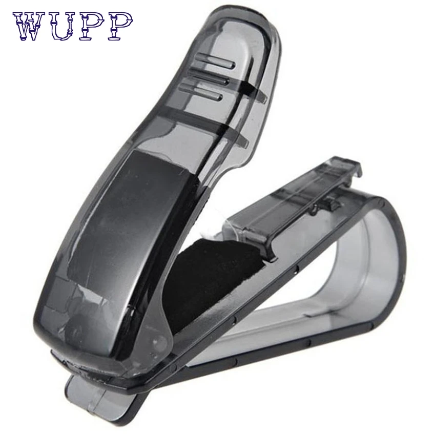 car-styling Goggles Car Clips Sun Visor Goggle Glasses Sunglasses Ticket Receipt Card Clip Storage Holder Levert Dropship