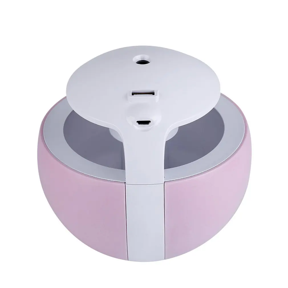 

450ML Ball USB Humidifier With Seven Colors Night Light Timer Air Humidifier Atomizer Home Office Humidificador