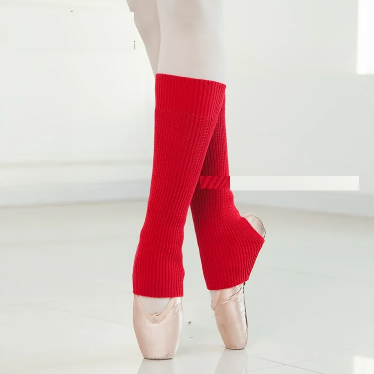 Длинные/короткие носки для латинских танцев, женские теплые трикотажные изделия, Зимние гетры для взрослых, вязаные гетры для женщин