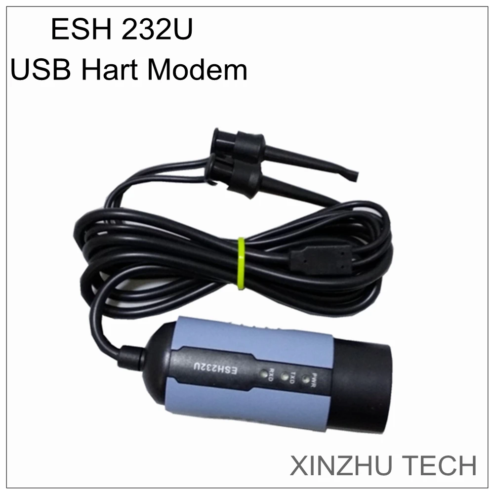 

USB Hart Modem ESH232U USB To Hart Protocol Modem Signal Communicator 475 375 Transmitter Convertor With Built-in Loop Resistor