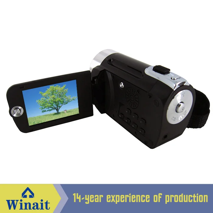 Freeshipping used digital camcorder DV 009 multi languages Chinese portable camera 4X digital