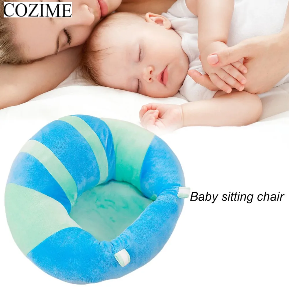 COZIME для младенцев, безопасная, надувное кресло, стул, обеденный диван, удобный, хлопок, плюшевые ножки, для кормления, портативное, для младенцев