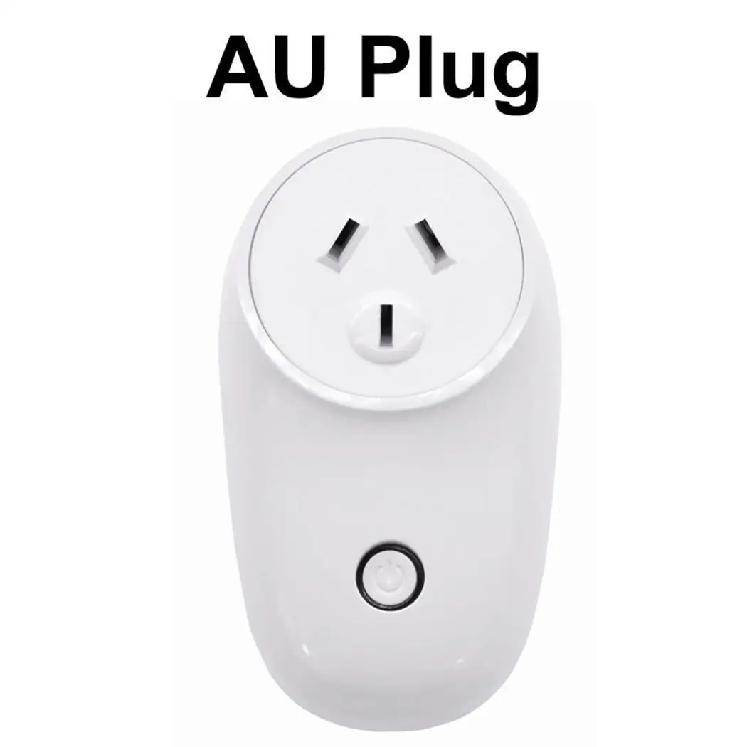 type au Умный домашний переключатель беспроводной штекер розетки WEP/TKIP/AE WiFi умная розетка пульт дистанционного включения/выключения aangesloten apparaat - Цвет: type au