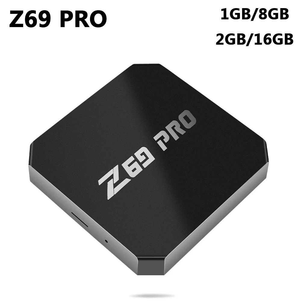 Z69 Pro LED Smart Android 7.1 TV Box 2GB RAM 16GB ROM 4K HD WIFI Media Player Amlogic S905W Optical SPDIF Set Top Box PK Z28 X96