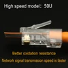 Xintylink EZ rj45 разъем rj 45 разъем rg cat5 cat5e сетевой разъем вывод keystone jack utp кабель ethernet Модульный lan 20/50/100 шт ► Фото 2/6