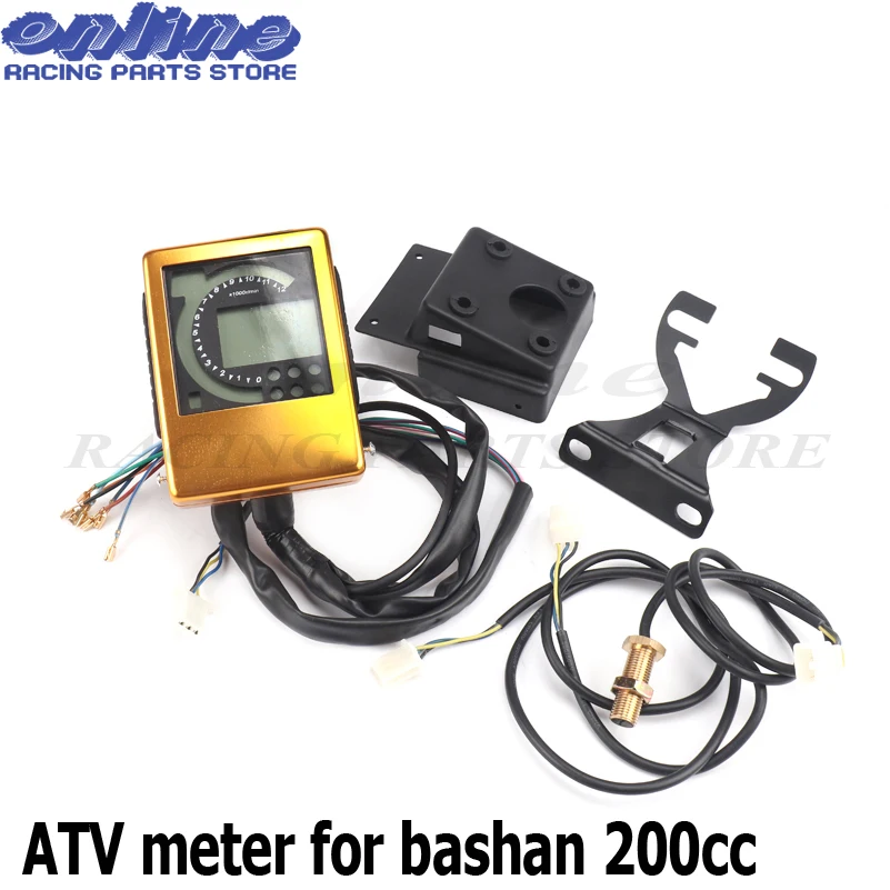

ATV motorcycle meter For Bashan 200 200cc ATV meter odometer tachometer gear table Dirt Bike