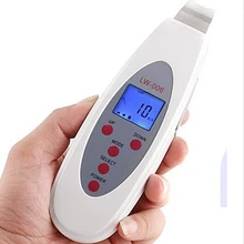 LW 006 Portable Ultrasonic Facial Cleaner Face Care Tool LCD Digital Acne Removal Skin Cleaning Ultrasound Peeling Spa Beauty
