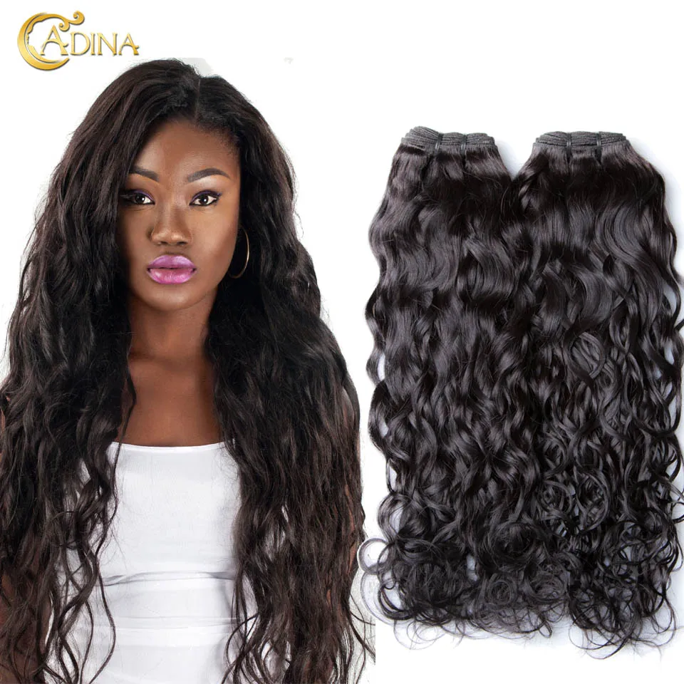 Brazilian Water Wave Human Hair Pineapple Wave 3 Bundles Wet and Wavy