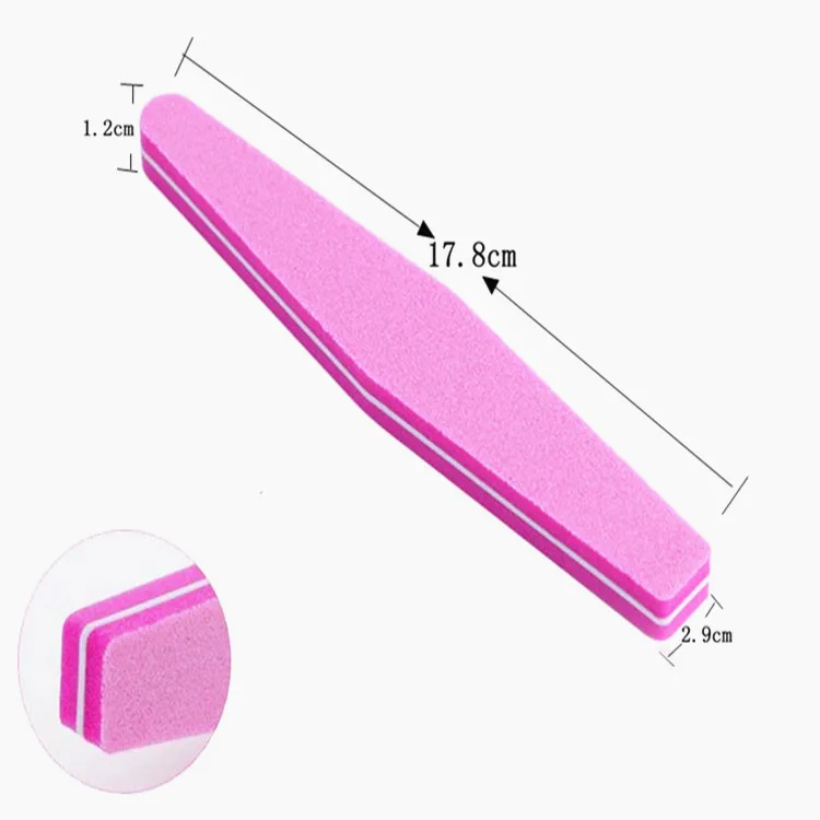 1 шт./5 шт./лот, профессиональные пилки для ногтей, буферная полировка, тонкие толстые инструменты для макияжа и ногтей, алмазная губка, мягкая пилка для ногтей, разные цвета