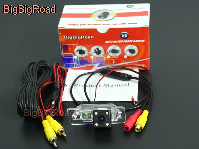 BigBigRoad Car Rear View Reverse Parking CCD Camera Waterproof For BMW E46 E39 X3 X5 E53 E70 X6 E60 E62 E90 E91 E92 E53 E71 (4)