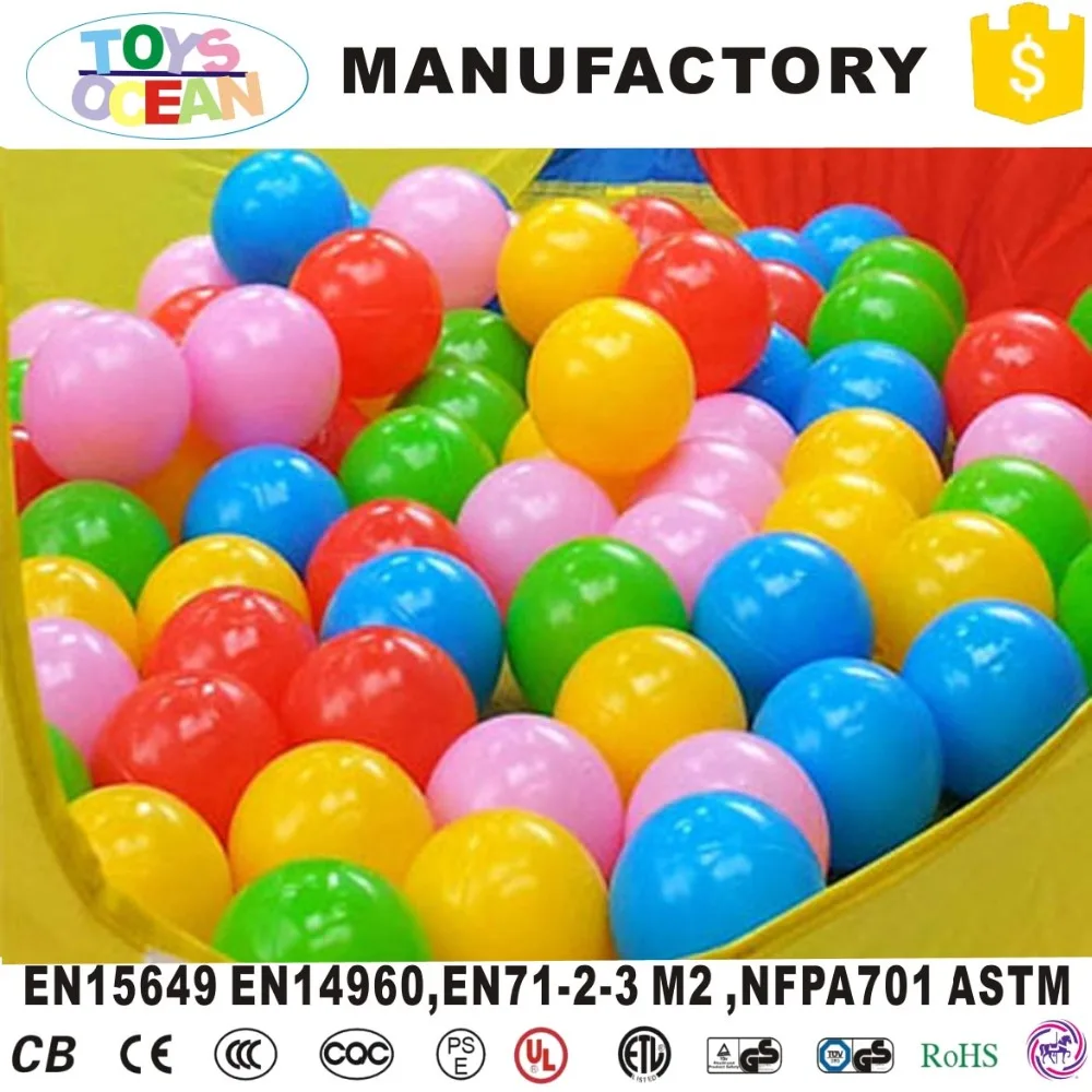 

Amusement Playground Park Bulk Ocean Toy Ball Pit Ball For Sale