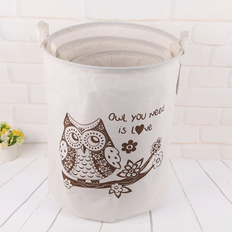 Folding Laundry Basket Cartoon Storage Bag Child Toys Dirty Clothes Thicker Storage Bucket Household Large Laundry Baskets Storage Baskets Aliexpress