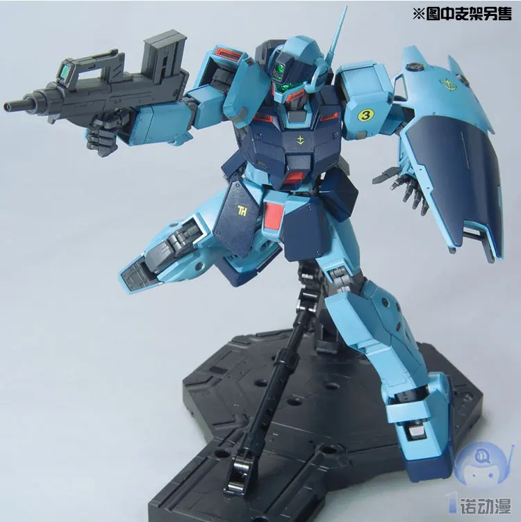 Japaness Gundam MG 1/100 модель RGM-79SP GM Снайпер 2 мобильный костюм детские игрушки с держателем