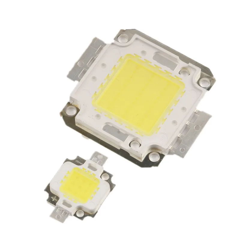 Белый/теплый белый 10 Вт 20 W 30 W 50 W чип со светодиодной подсветкой DC 12 V 36 V интегрированный в COB светодиодный светильник диоды DIY прожекторная