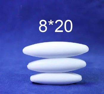 

20pcs/lot PTFE Magnetic Stir bar, polytef Stirring bar 8mmx20mm, egg shape