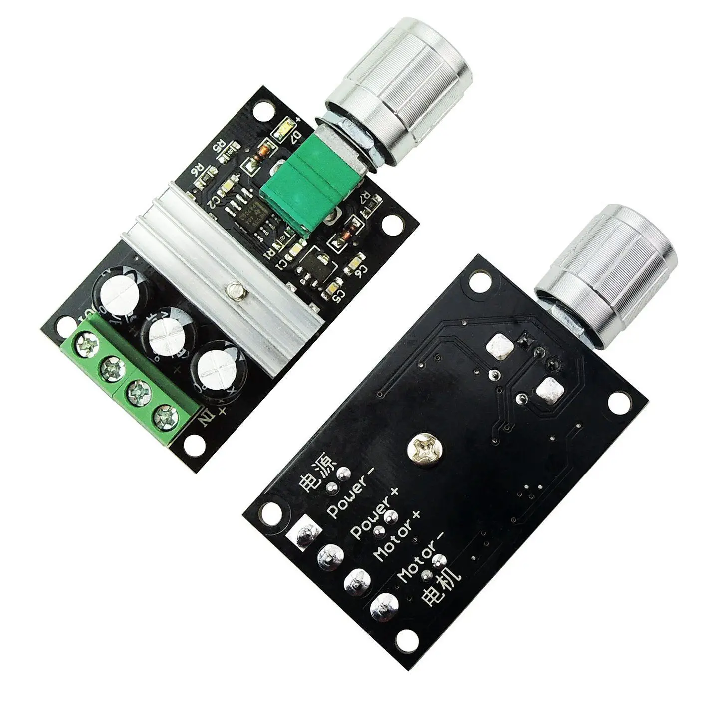 6V 12V 24V 28V 3A 80W DC контроллер скорости двигателя ШИМ Регулируемый переключатель