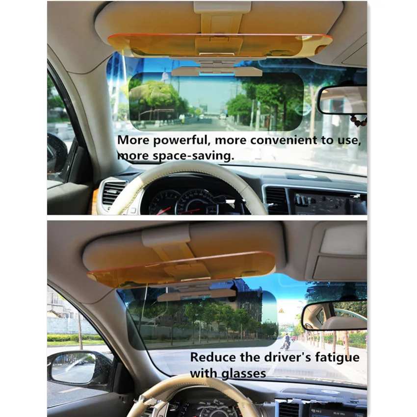 

Car Sun Visor HD Anti Sunlight Dazzling Goggle FOR honda city smart fortwo renault clio 2 seat leon fr renault clio 4 passat b7