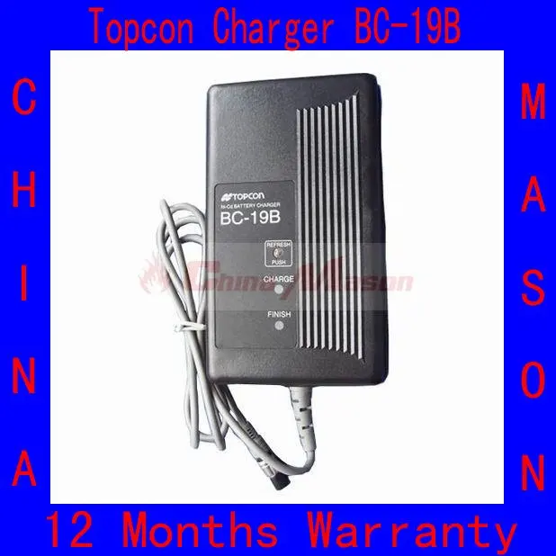 

Topcon Charger BC-19B, BC-19C for BT-31Q, BT-31QB, BT-32Q Battery