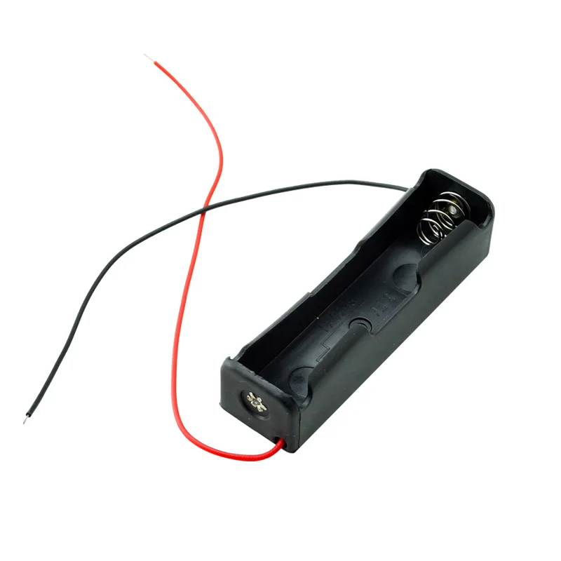 

100pcs Plastic Battery Holder Storage Box Case for 1x18650 Battery Holder case
