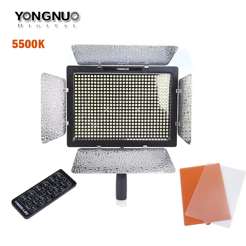 Новый YONGNUO YN600L YN600 светильник для камеры s 5500K Цветовая температура Canon Nikon