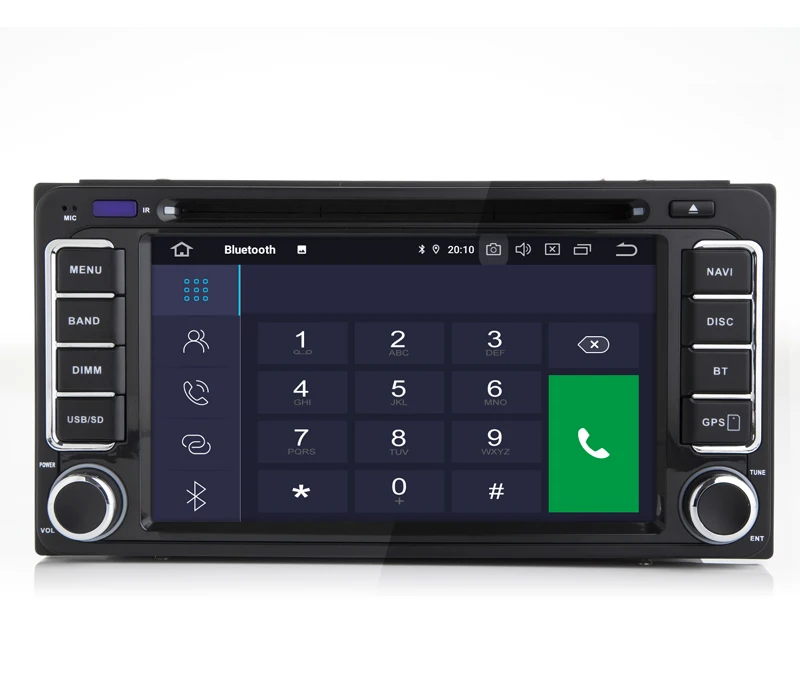 Sale 6.2"Android 9.0 System Quad-core Car DVD Stereo For Toyota Camry Corolla EX Echo Rush RAV4 Hilux Fortuner 4 Runner GPS Navi WIFI 3