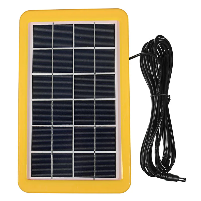 

3W Solar Power Panel Generator with 2 LED Lamps USB Charger Outdoor Garden SMN88