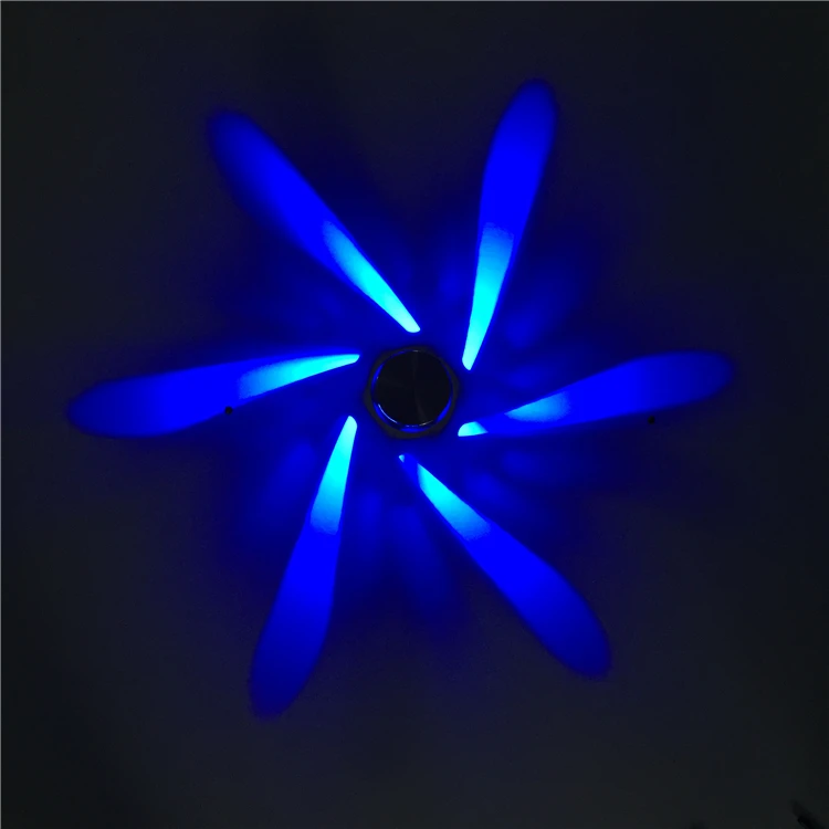 Креативный дизайн ветряной мельницы светодиодный потолочный светильник 3 Вт многоцветный настенный светильник для гостиной столовой комнатная потолочная лампа - Цвет корпуса: Blue light