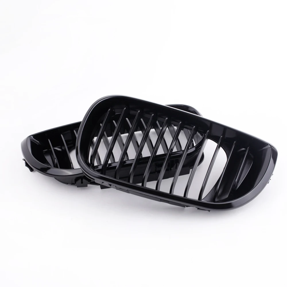 2PCS Front Bumper Kidney Grille Racing Grill car exterior accessories car grill mesh Fit For BMW 3-Series E46 4 Door 1998-2005 BMW 3-Series E36 M3 1997-1999 Car Styling