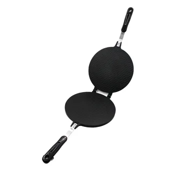 

Waffle Molds 22cm Large Crispy Egg Roll Baking Tray Household Gas Egg Roll Mold Commercial Ice Cream Cone Crispy Roll waffle