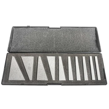 

10 Pcs Precision Angle Block Set 1 To 5 Degree & 5 To 30 Degree Lathes Milling Machinist Precision Ground