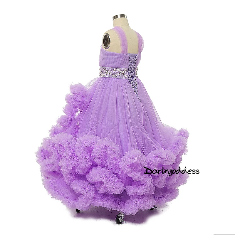 Бирюзовое платье с цветочным узором для девочек Пышное пышное платье для свадьбы г. Платье для Первого Святого Причастия, одежда для маленьких девочек