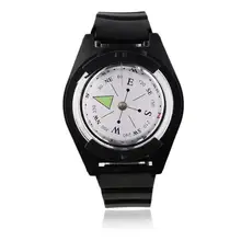 Watch Strap Wristband Watchband Compass for Outdoor Camping Hiking