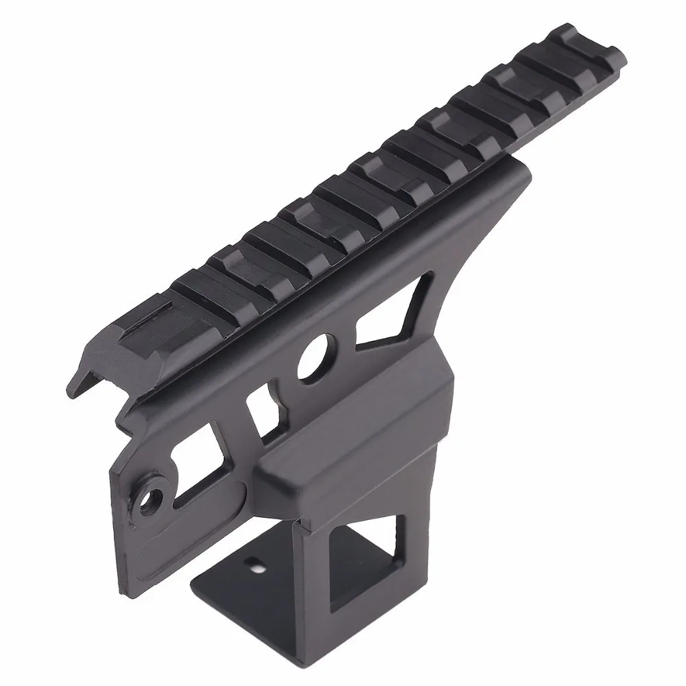 CVLIFE Airsoft Aluminium 20mm Top Weaver Rail Sight Side Mount For AK47airsoft airsoftrail