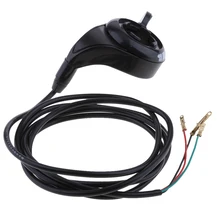 Универсальный 22 мм ускорение большим пальцем контроль скорости для электрический велосипедный скутер 3 провода