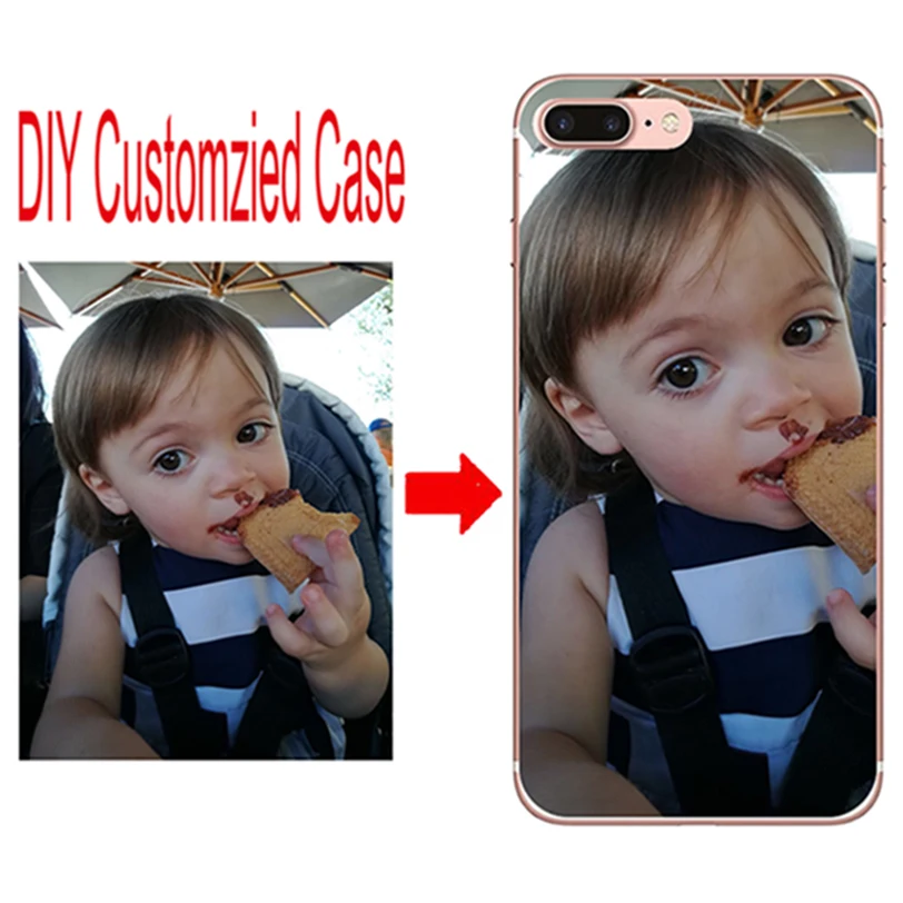 

DIY custom design own name Logo Customize printing your photo picture phone case cover For Huawei Honor 7X 6X 5X 4X 6A