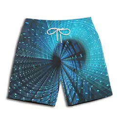 Дропшиппинг 2019 мужские летние повседневные шорты модные мужские 3D принт пляжные шорты с принтом молнии свободные брюки со шнурком