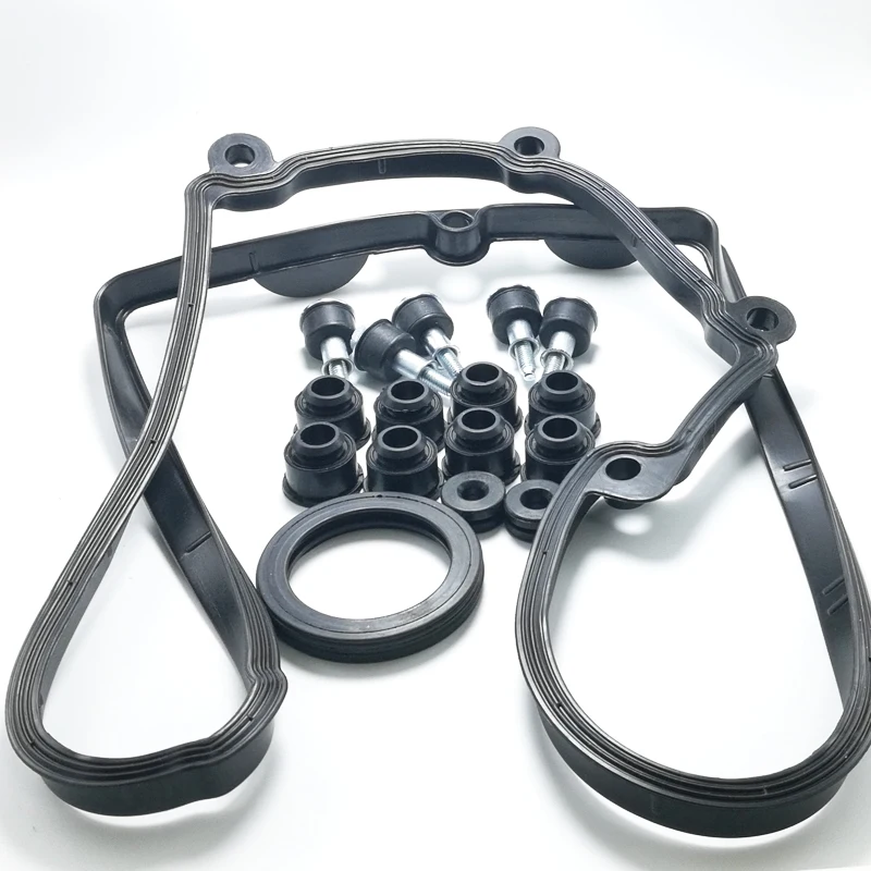 11127513195 11127513194 2PCS New Washer Kit Valve Cover Gasket