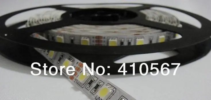 Бесплатная доставка 12 в 5050 SMD Светодиодная лента белый/теплый