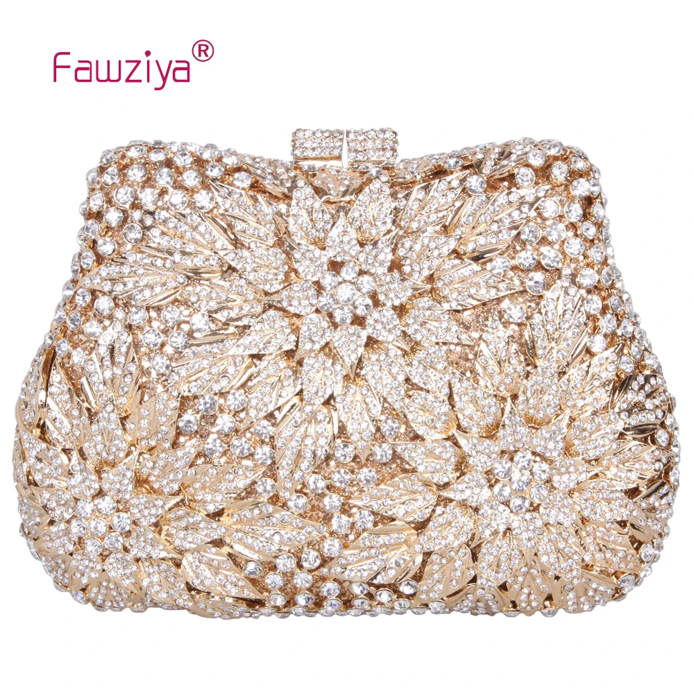 Mlotus Ladies Crystal Rhinestones Bling Evening Clutch Handbags Purse