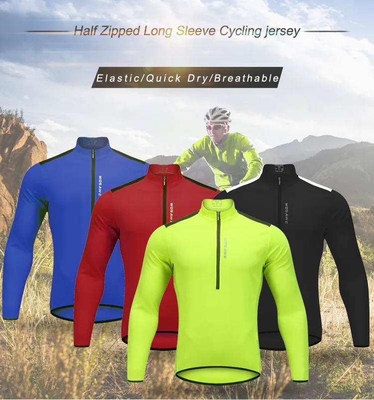 Весенне-летняя велосипедная куртка на молнии с длинным рукавом, велосипедная рубашка, велосипедная одежда для мужчин и женщин, быстросохнущая дышащая ветровка