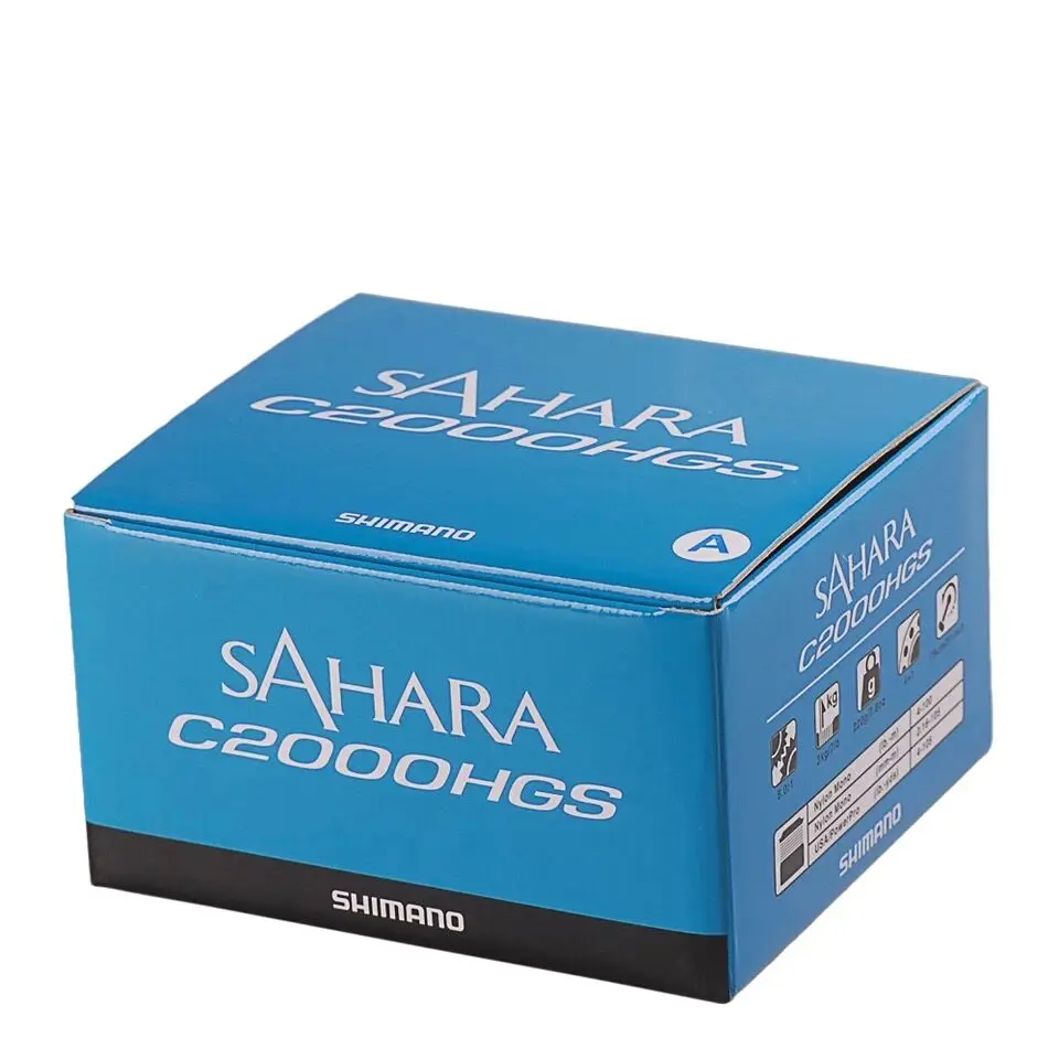 100% оригинал SHIMANO SAHARA C2000HGS 2500HGS C3000 спиннинговая Рыболовная катушка 5BB Hagane Gear