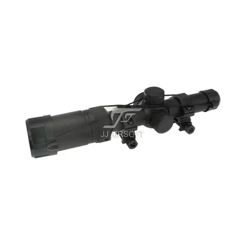 

JJ Airsoft 1-4x20 E Red / Green Reticle Long Eye Relief Illumination Rifle Scope (Black) Completely Sealed and Nitrogen Filled