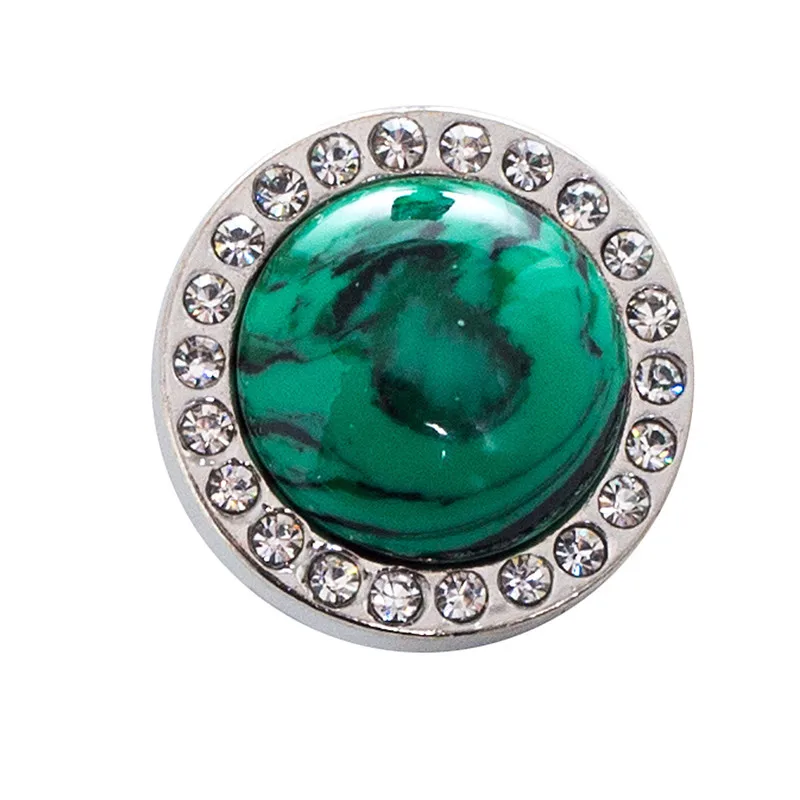 

bijoux memory craft 20MM button charm Single molding Jewelry Prong Fastener snaps metal button fit ginger snaps bracelet