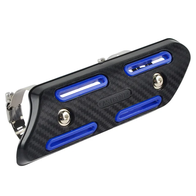Exhaust Heat Shield Protector Anti-scalding Guard for KTM EXC SXF EXCF SMR SX XC XCF EXCW XCFW 250 125 300 350 400 450 525 530 Blue