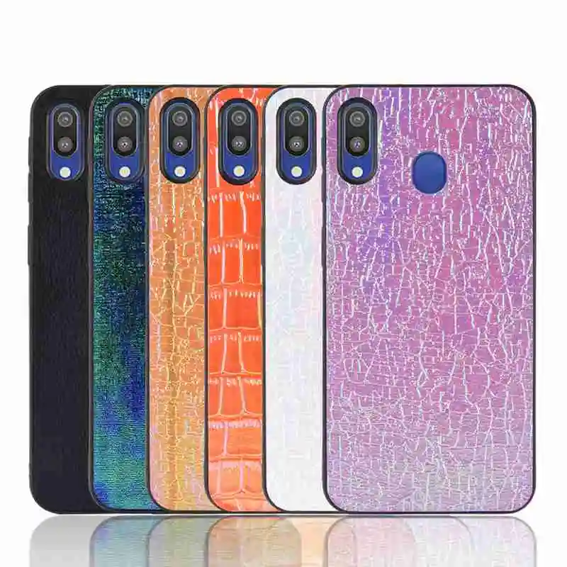 

Soft Case For Samsung Galaxy M10 M20 Cover Colorful PU Leather Fitted Cases For Samsung Galaxy M20 M10 Back Cover