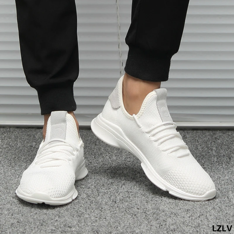 LZLV summer men shoes white black shoes men's outdoor shoes student shoes