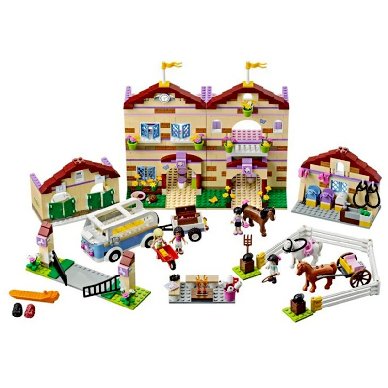 

Compatible with Lego Friends 3185 Bela 10170 1118pcs Housework Time Panorama Figure building blocks Bricks toys for children