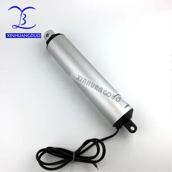 

100mm 4 inch stroke, 50~200N thrust , 45~230mm / s high speed 12 or 24 VDC electric mini linear actuator
