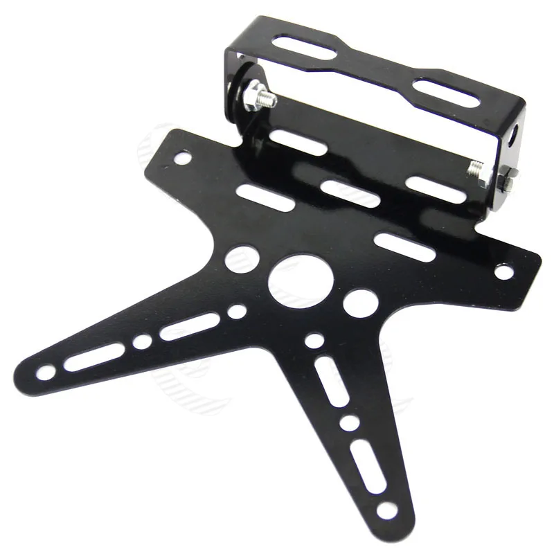 1set Motorcycle Adjustable Fender Eliminator License Plate Tail Light